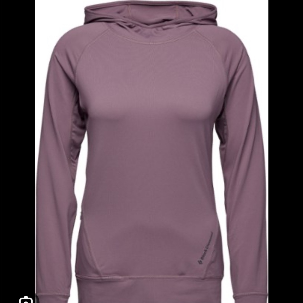 Women's Mauve Hooded Sunshirt